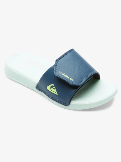 Quiksilver Boy's 8-16 Bright Coast Glow Slide Sandals