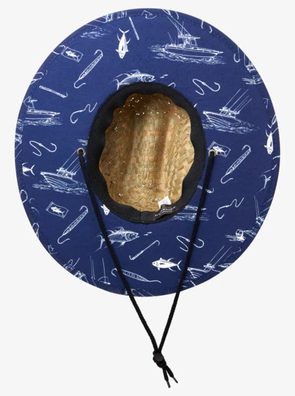Quiksilver Waterman Outsider Straw Lifeguard Hat - Image 5