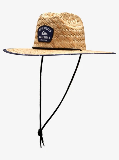 Quiksilver Waterman Outsider Straw Lifeguard Hat - Image 2