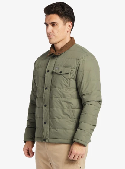 Quiksilver Waterman Ocean Caves Lightweight Puffer Jacket - Image 4