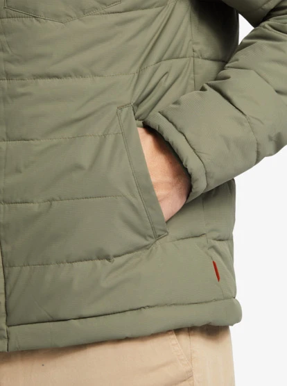 Quiksilver Waterman Ocean Caves Lightweight Puffer Jacket - Image 6