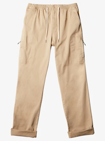 Quiksilver Waterman After Surf Elastic Waist Pants