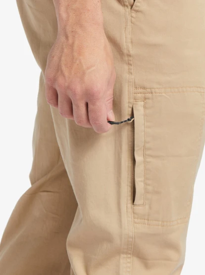 Quiksilver Waterman After Surf Elastic Waist Pants - Image 6