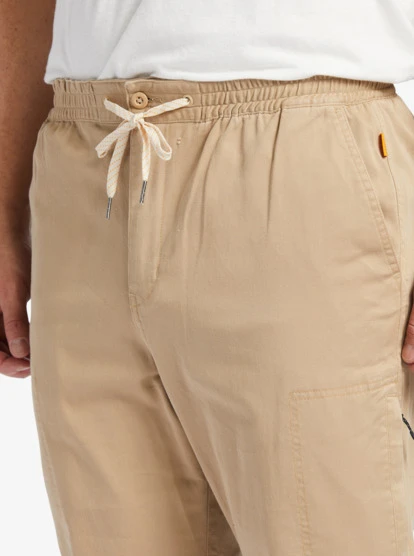 Quiksilver Waterman After Surf Elastic Waist Pants - Image 7