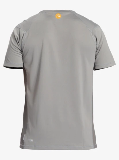 Quiksilver Waterman Bamboo Check 2 UPF 50 Short Sleeve Surf Tee - Image 2