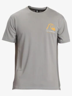 Quiksilver Waterman Bamboo Check 2 UPF 50 Short Sleeve Surf Tee