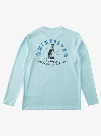 Quiksilver Captain Beak Long Sleeve UPF 50 Rashguard - Image 2