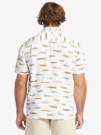 Quiksilver Waterman Drag Week Technical Short Sleeve Shirt - Image 7