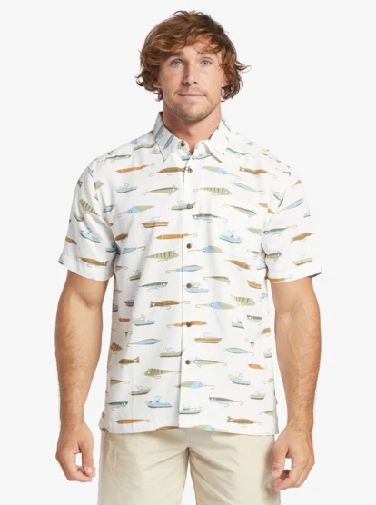 Quiksilver Waterman Drag Week Technical Short Sleeve Shirt - Image 3