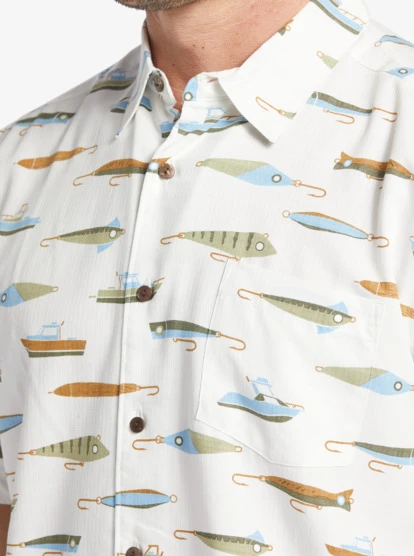 Quiksilver Waterman Drag Week Technical Short Sleeve Shirt - Image 5