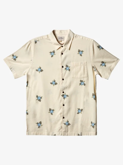 Quiksilver Waterman Small Pedals Short Sleeve Shirt