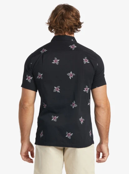 Quiksilver Waterman Small Pedals Short Sleeve Shirt - Image 7