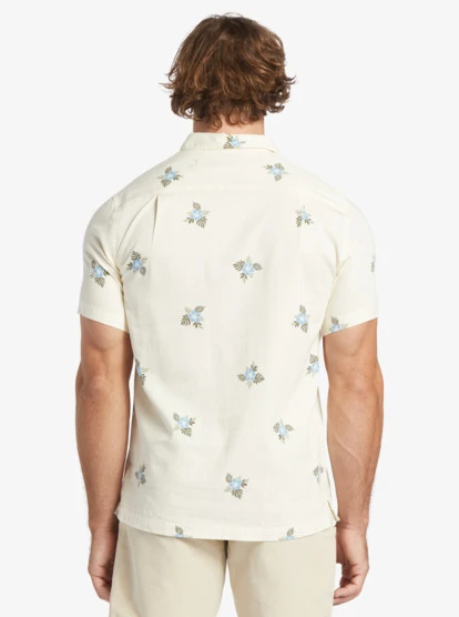 Quiksilver Waterman Small Pedals Short Sleeve Shirt - Image 7