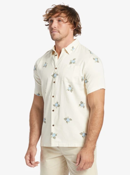 Quiksilver Waterman Small Pedals Short Sleeve Shirt - Image 4