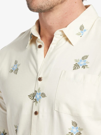 Quiksilver Waterman Small Pedals Short Sleeve Shirt - Image 5