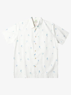 Quiksilver Waterman Sail Palm Short Sleeve Shirt