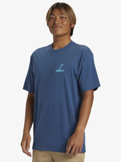 Quiksilver Waterman Scenic Fin T-Shirt - Image 4
