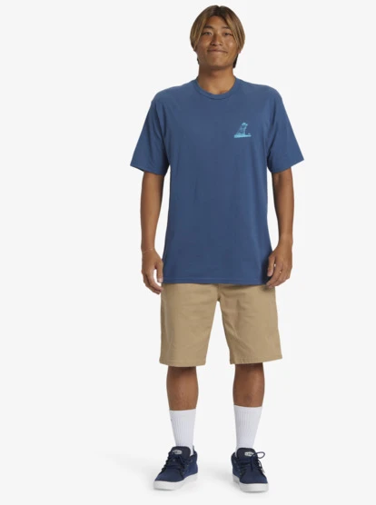 Quiksilver Waterman Scenic Fin T-Shirt - Image 7