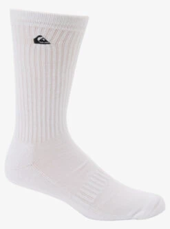 Quiksilver 2 Pack Solid Crew Socks