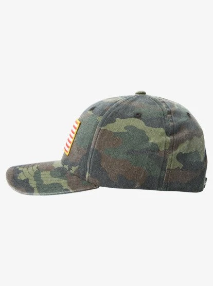 Quiksilver Grounded America Snapback Hat - Image 4
