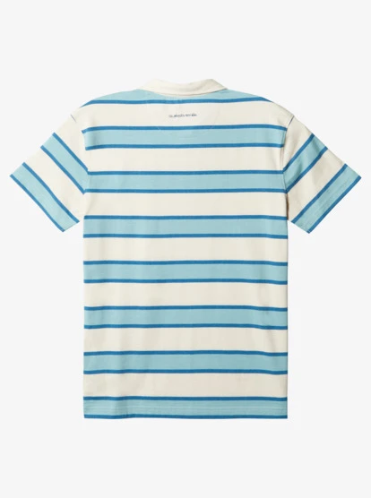 Quiksilver Stripe Lite Short Sleeve Polo Shirt - Image 2
