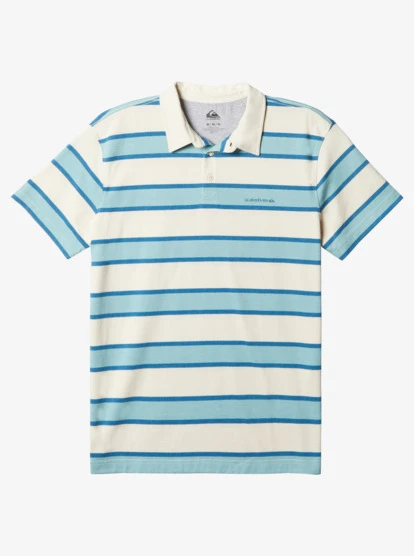 Quiksilver Stripe Lite Short Sleeve Polo Shirt