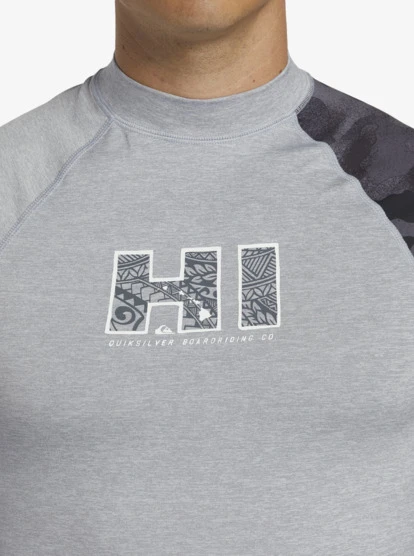 Quiksilver Hi Island Rush Long Sleeve UPF 50 Rashguard - Image 6