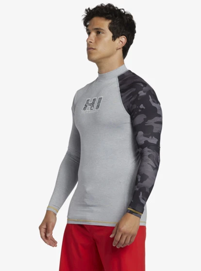 Quiksilver Hi Island Rush Long Sleeve UPF 50 Rashguard - Image 4