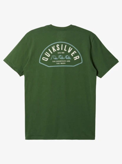 Quiksilver Logo Lockup T-Shirt - Image 2