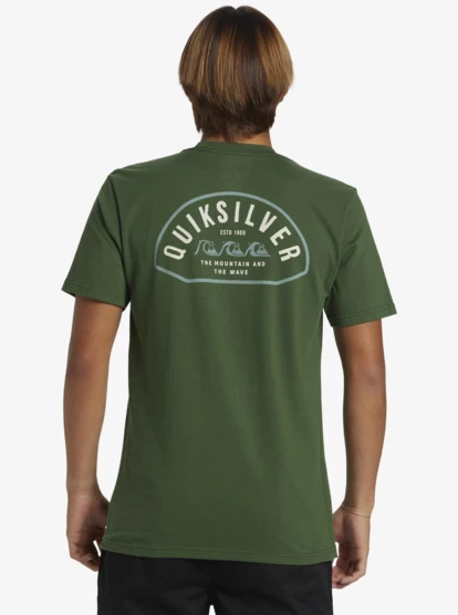 Quiksilver Logo Lockup T-Shirt - Image 8