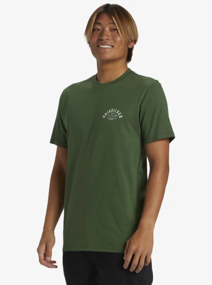 Quiksilver Logo Lockup T-Shirt - Image 4