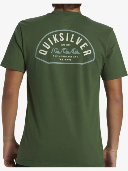 Quiksilver Logo Lockup T-Shirt - Image 5