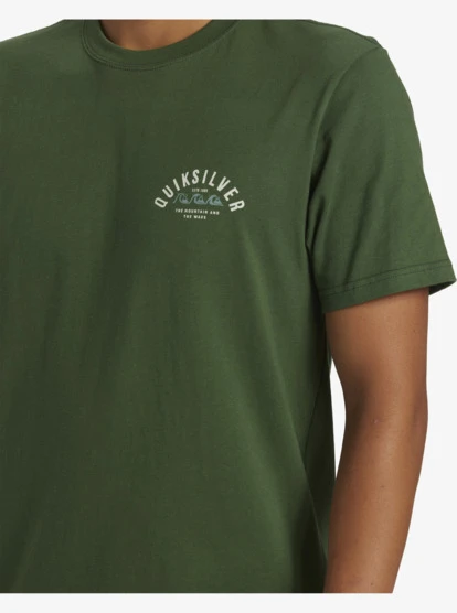 Quiksilver Logo Lockup T-Shirt - Image 6