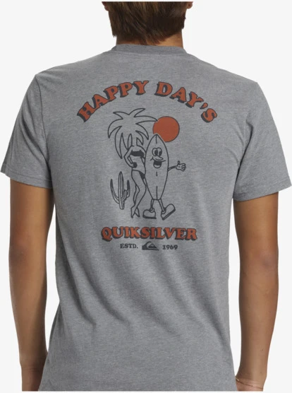 Quiksilver Happy Days Mod T-Shirt - Image 5