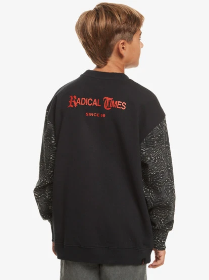 Quiksilver Boy's 8-16 Radical Times Sweatshirt - Image 3