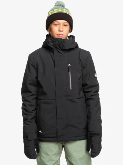 Quiksilver Boy's 8-16 Mission Solid Insulated Snow Jacket