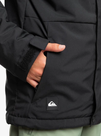 Quiksilver Boy's 8-16 Mission Solid Insulated Snow Jacket - Image 5