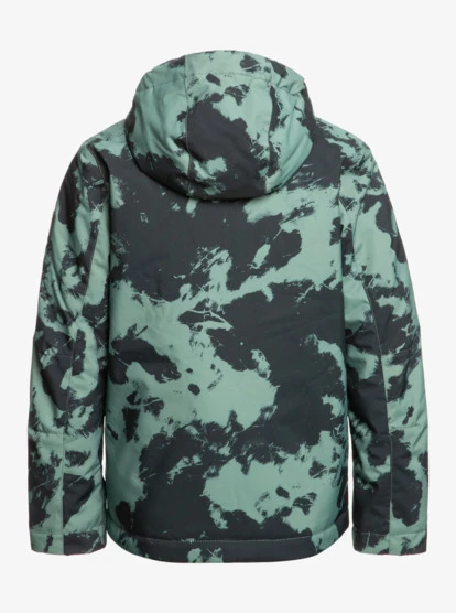 Quiksilver Boy's 8-16 Mission Printed Technical Snow Jacket - Image 13