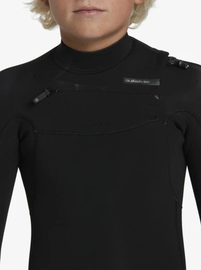 Quiksilver Boy's 8-16 4/3mm Prologue Back Zip Wetsuit - Image 8