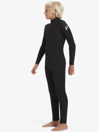 Quiksilver Boy's 8-16 4/3mm Everyday Sessions Chest Zip Wetsuit - Image 2