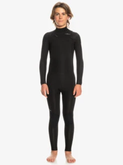 Quiksilver Boy's 8-16 3/2mm Everyday Sessions Chest Zip Wetsuit