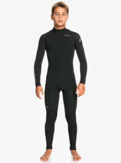 Quiksilver Boy's 8-16 4/3 Everyday Sessions Back-Zip Wetsuit