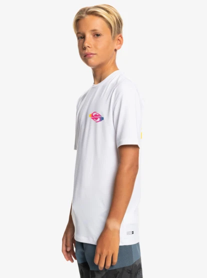 Quiksilver Boy's 8-16 Radical Surf UPF 50 Surf T-Shirt - Image 2