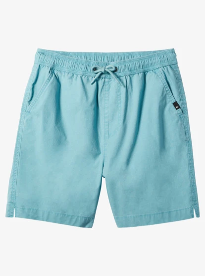 Quiksilver Boy's 8-16 Taxer 15" Elastic Waist Shorts