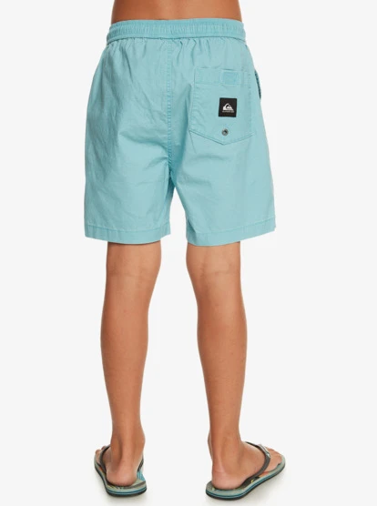 Quiksilver Boy's 8-16 Taxer 15" Elastic Waist Shorts - Image 7
