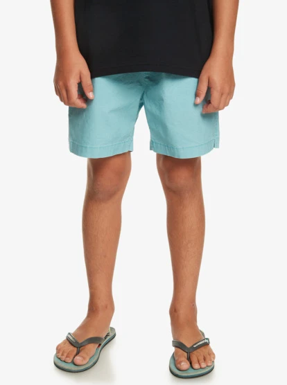 Quiksilver Boy's 8-16 Taxer 15" Elastic Waist Shorts - Image 3