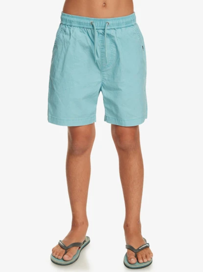 Quiksilver Boy's 8-16 Taxer 15" Elastic Waist Shorts - Image 4