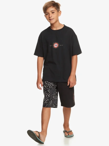 Quiksilver Boy's 8-16 Radical Times Elastic Waist Shorts - Image 3