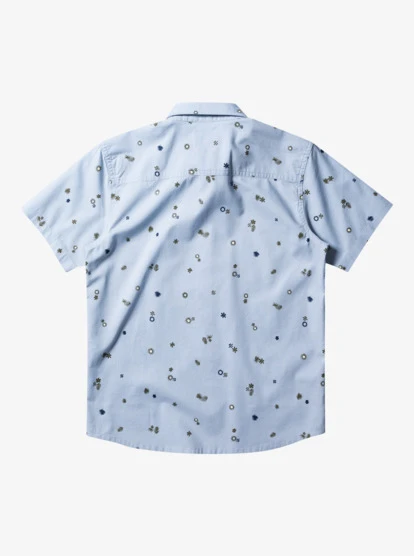 Quiksilver Peaceful Rave Short Sleeve Shirt - Image 2