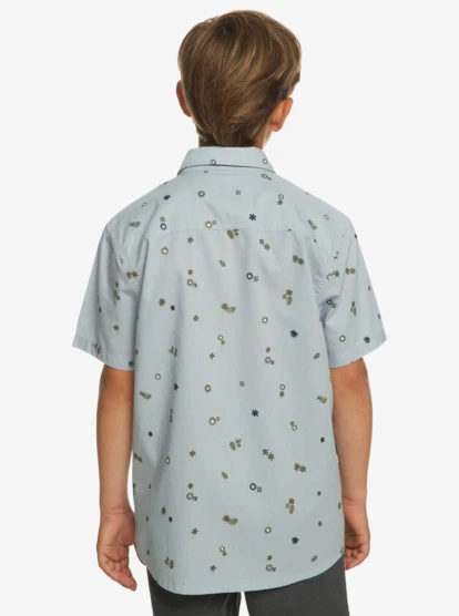 Quiksilver Peaceful Rave Short Sleeve Shirt - Image 4